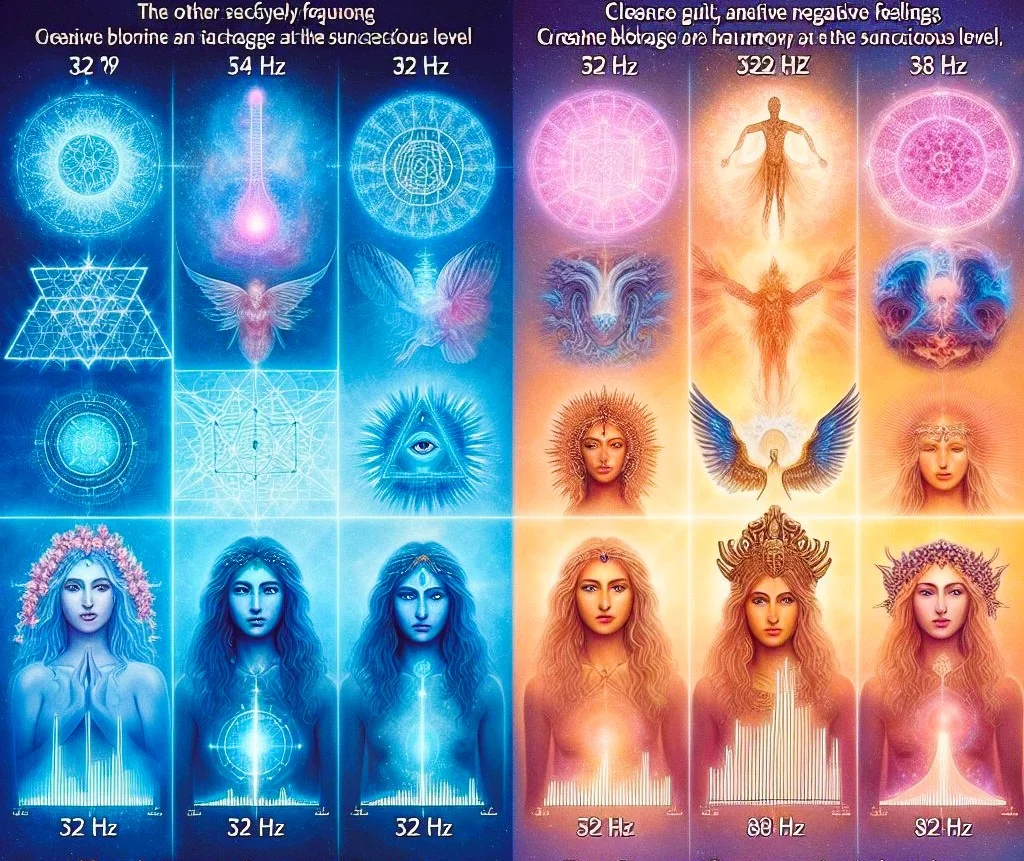 solfeggio frequencies chart