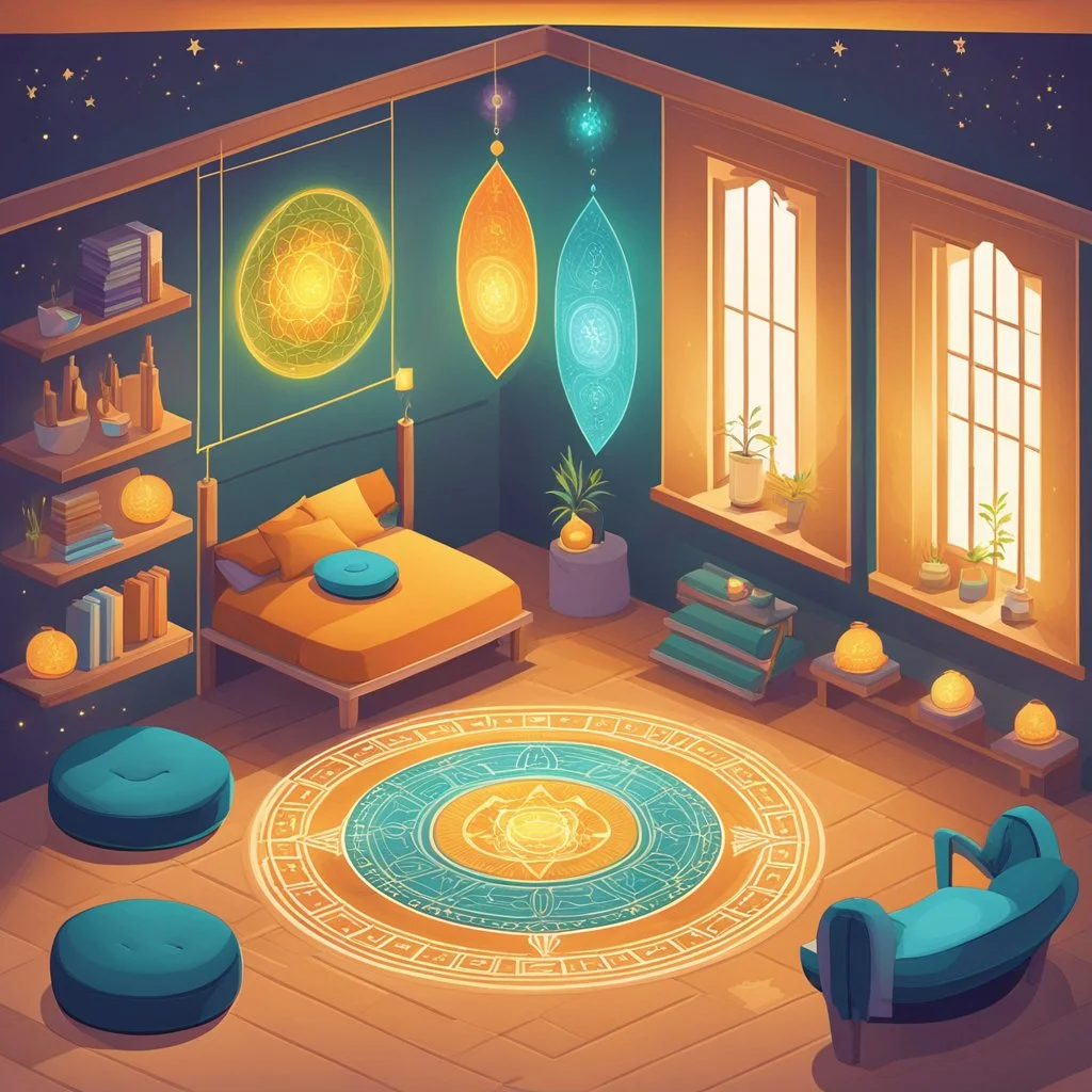 cozy place to meditate