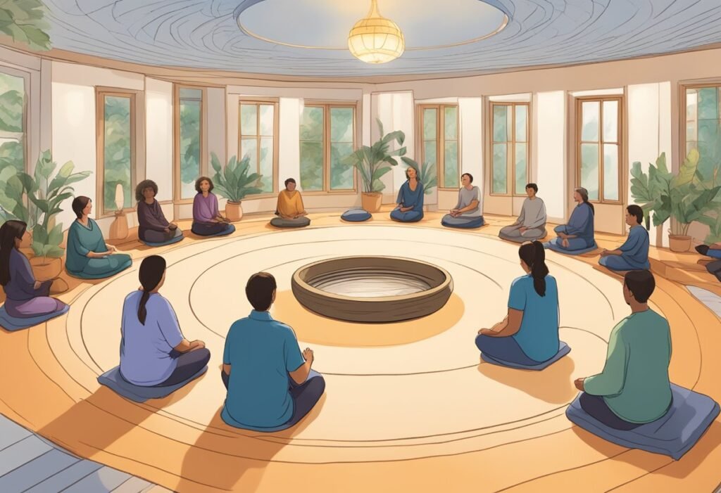 Gong Bath session