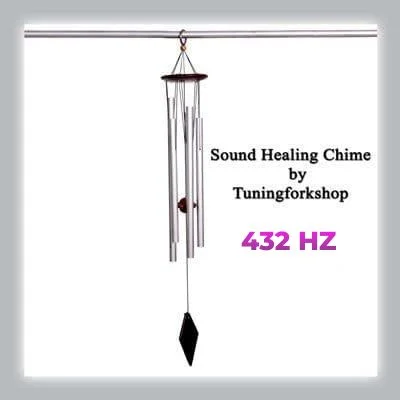 432 hz solfeggio frequency wind chime