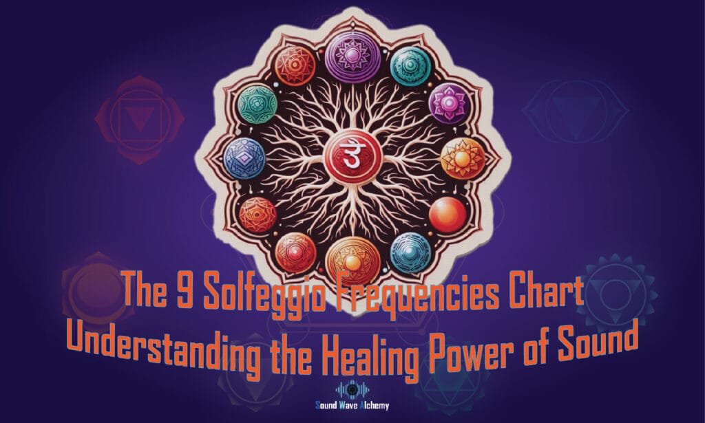 The 9 Solfeggio Freqencies Chart