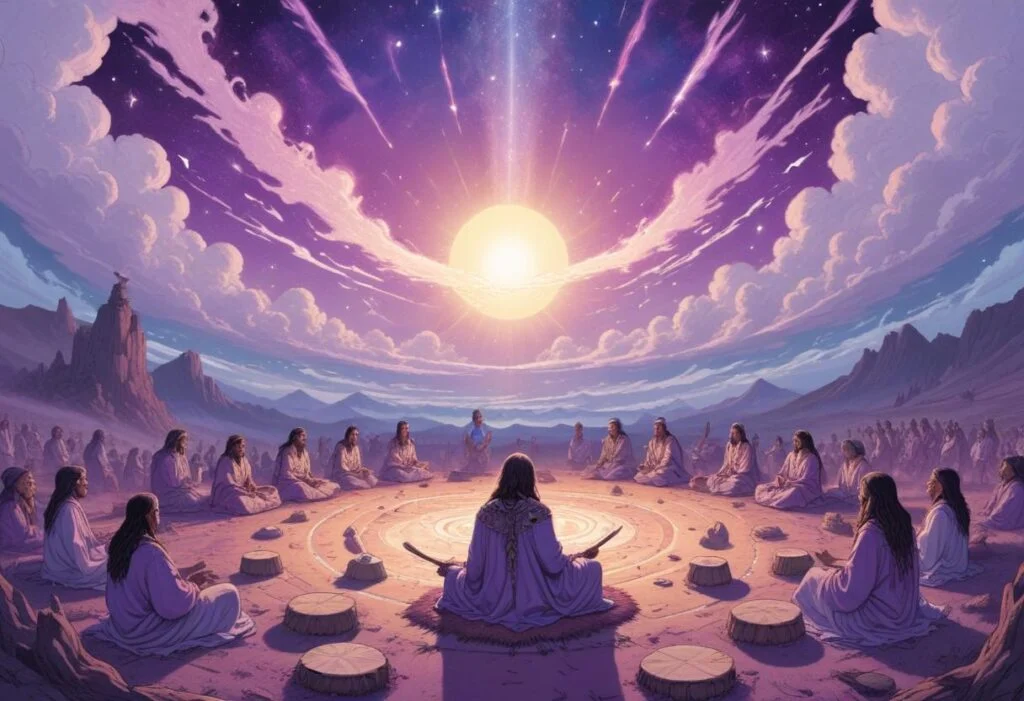 shamanic drumming ritual